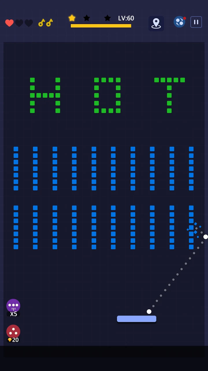 Bricks Breaker - Puzzle games screenshot